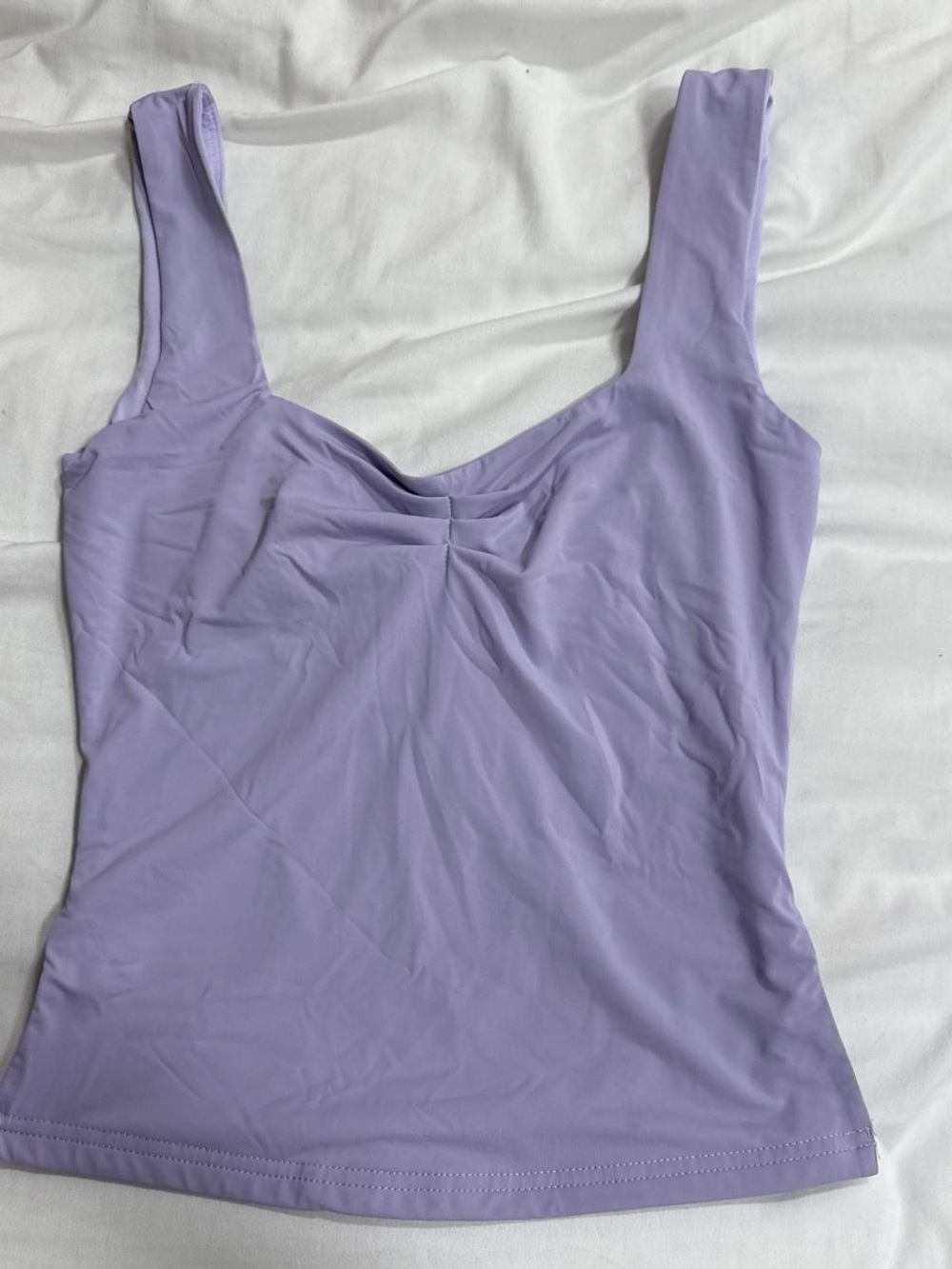 Princess Polly Lavender Scoop Ruched Tank Top